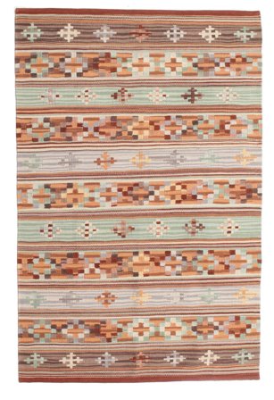 Tribal Klein Kelim Anatolian Vloerkleed - Multicolor 100X160 Wol