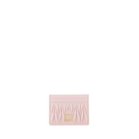 Miu Miu Wallets & Cardholders rosa, Dam Plånböcker, Dam, Storlek: ONE SIZE