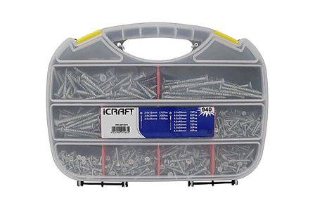 ICRAFT SKRUESETT 10 DIMENSJONER SH TX 940 DELER