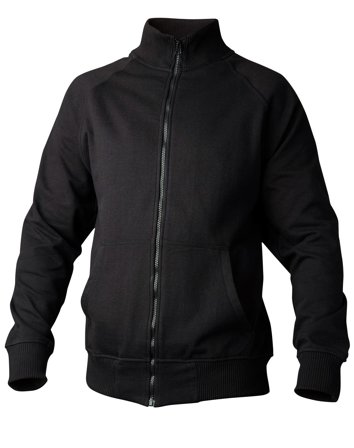 Top Swede 148 Neulepaita vetoketjulla, musta Koko S, Vaatteet