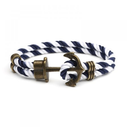 Armbånd Marin Anker Vintage Håndlaget Armbånd Jul