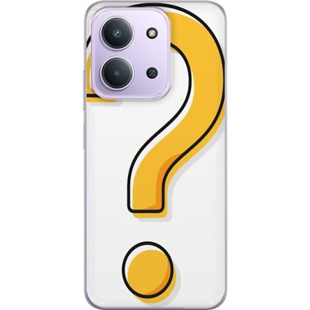Kompatibelt Mobildeksel til Xiaomi Redmi 15C Spørsmålstegn
