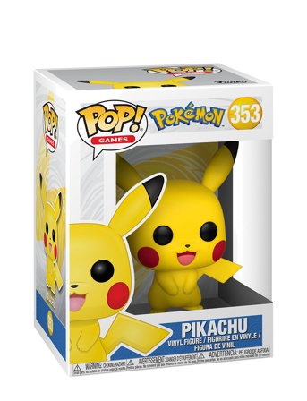 Funko Funko Pop Vinyl Pokemon S1 Pikachu - Multi/patterned - ONE SIZE