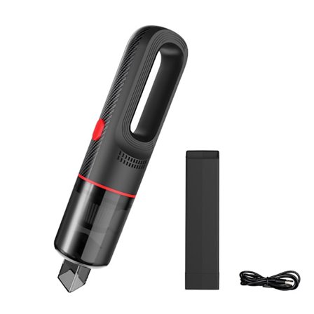 Trådlös bil dammsugare, 10000Pa bärbar bil dammsugare, trådlös laddning, mini handhållen dammsugare