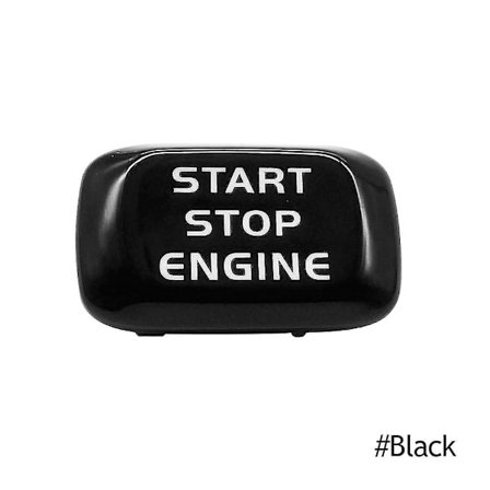Bilmotor Startknap Udskiftning Dæksel Stop Switch Nøgle Dekoration Trim Sticker Til Volvo V40 V60 S60 Xc60 S80 V50 V70 Xc70 Bilstylning-yvan