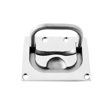 2 Flush Båtluker Rustfritt Stål Marine Håndtak Båt Flush Hat