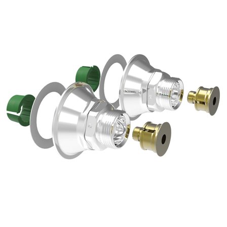 Vatette V6 Blanderfeste 150 c/c, 20 (3/4") 16 mm rørdiameter, Baderom