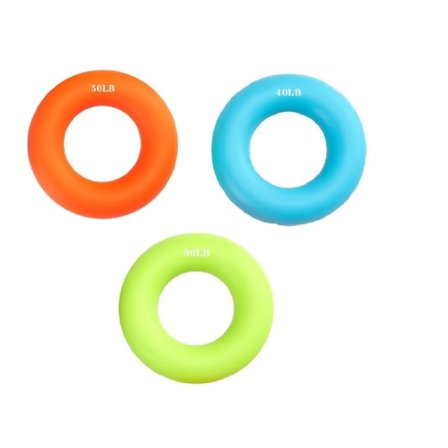 Hand-, underarms- och fingerstärkare - Silikonringar för muskelträning, sport, klättring, fitness