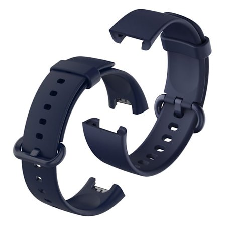 Xiaomi Mi Watch Lite / Redmi Watch durable silicone watch band - Dark Blue