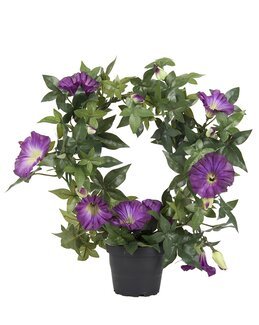 Konstväxt på båge klockformade blommor Lila - Mr Plant