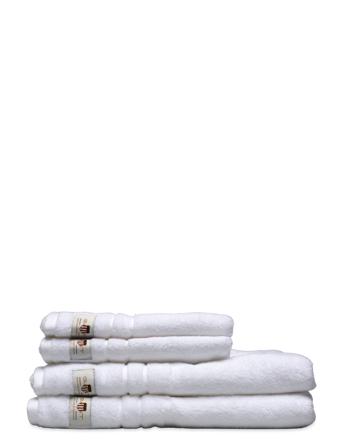 4-Pack Archive Shield Towel Home Textiles Bathroom Textiles Towels & Bath Towels Bath Towels White GANT