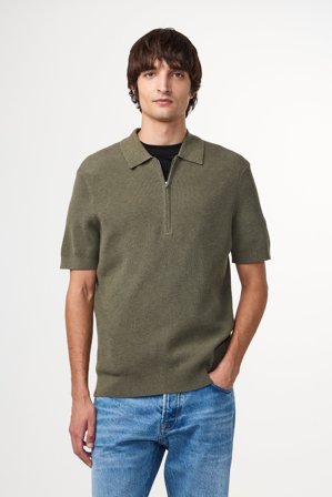 NN07 Hansie 6600 Polo male Green Organic Cotton
