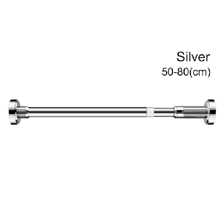 Tørrestativ Teleskopstang SØLV 50-80CM 50-80CM