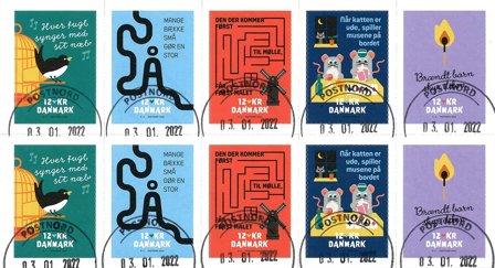 Danmark 2022 - Ordsprog - Stemplet hæfte