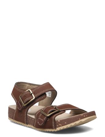 Castleisland 2Strap Dkbrn Shoes Summer Shoes Sandals Brun Timberland*Betinget Tilbud