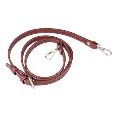 Kreativ erstatnings skulderreim justerbar PU dameveske reim vesketilbehør (kaffe, gyllen spenne)