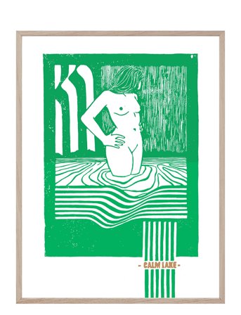 If Walls Could Talk | Green Lake | 70X100CM