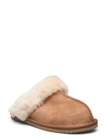 Rosemunde Shearling Reversed Slippers Almond 41, Tøj & Bolig, Hjemmesko, Hjemmesko Til Voksne