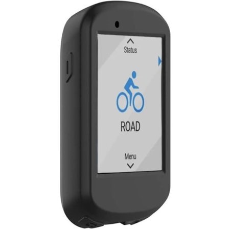 Coque för Garmin Edge 830 - Phonillico - Mjuk silikon - Skydd svart - Unisex - GPS cykel