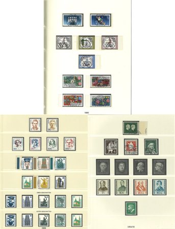 Tyskland til 1990 - Samling i 3 fortryksalbum