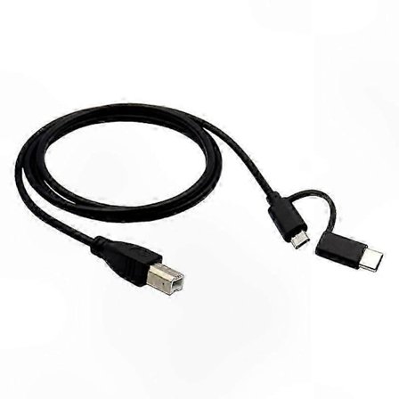 OTG-kabel til smartphones til printer Micro USB Type C USB-B ledning data kabel adapter forbindelsesløsning