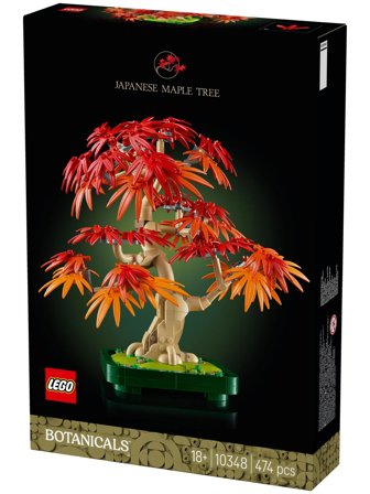 Lego Botanicals Lego unisex Japanese Red Maple Bonsai Tree, ref.: 10348, trade line: Botanicals, material:plastic
