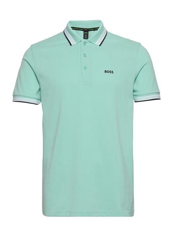 Paddy Polos Short-sleeved Grønn BOSS*Betinget Tilbud