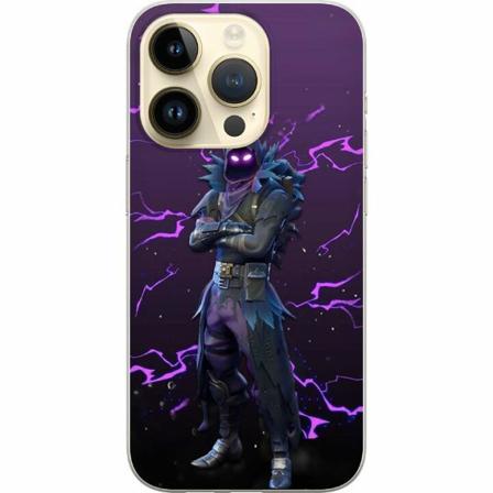 Apple Iphone 14 Pro Genomskinligt Skal Raven Fortnite Thunder