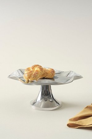 Jotex - Serveerplateau ø 37 Cm Zilver Zilver - MYRLA - Koop Dienbladen & serveerschalen bij Jotex