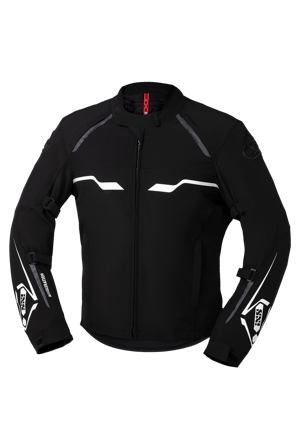 Motorradjacke iXS Sports Hexalon-ST Schwarz/Weiß L