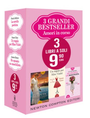 3 grandi bestseller. Amori in corso: La sorella perduta-Un regalo per miss Violet-Ho sposato un maschilista Bonny Joanne