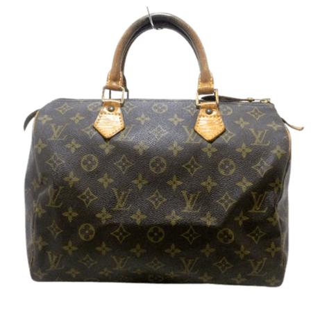 Louis Vuitton Vintage Pre-owned Speedy 30 Monogram HandTas , Bruin , Dames , Maat: ONE Size Vintage Tassen