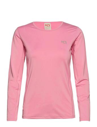 Nora Ls Langærmet T-shirt Lyserød Kari Traa