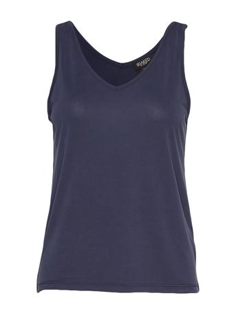 Slcolumbine Tank Top Top Ærmeløs Top Blå Soaked In Luxury