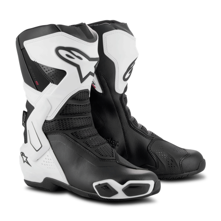 Bottes Moto Femme Alpinestars SMX-6 V3 Stella Drystar Blanc/Noir 37