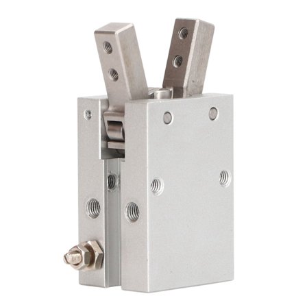 Luftgriper Pneumatisk Sylinder Vinkel Aluminium Klemmer Enkel Dobbelvirkende