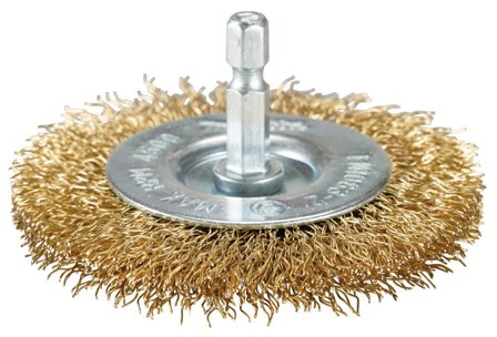 Makita D-73689 Stålbørste 1/4", 4 500 min−¹ 75 mm, Maskintilbehør & forbruk