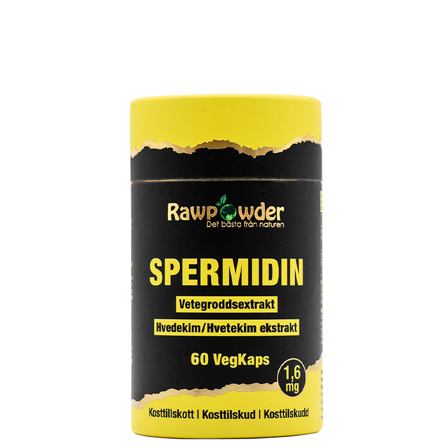 Rawpowder Spermidin 1,6 mg 60 kapsler