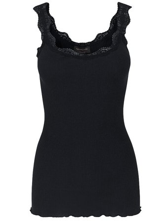 Rosemunde Organic Top Sort M, Tøj & Bolig, Tøj, Toppe