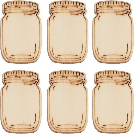 Minipuulastut Puinen koristelu Sarjakuvakuvio