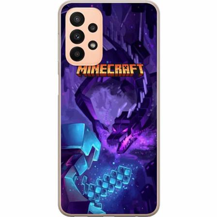 Samsung Galaxy A23 5g Mjukt Skal - Minecraft