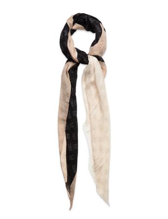 Th Contemporary Scarf Accessories Scarves Lightweight Scarves Svart Tommy Hilfiger*Betinget Tilbud