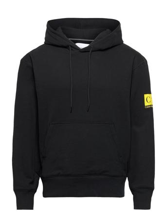 Two T Monogram Hoodie Black Calvin Klein Jeans