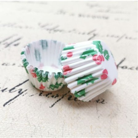 Prickigt papper Cup Cake Box 07 07