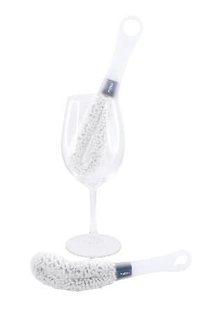 Pulltex Vinglasborste med handtag Köksredskap Vit 27CM