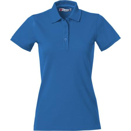 Clique Dam/dam Heavy Premium Pikétröja L Royal Blue