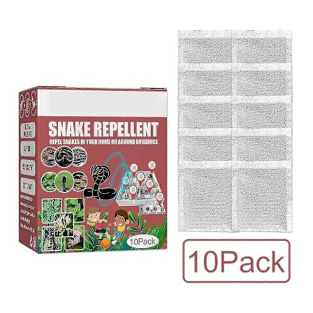 Snake Away Avskräckande Påsar 10-pack Utomhus Trädgård Gård Anti-ormar Kommer