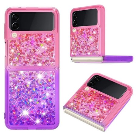 Princess Samsung Galaxy Z Flip4 Suojakuori - Pinkki / Violetti