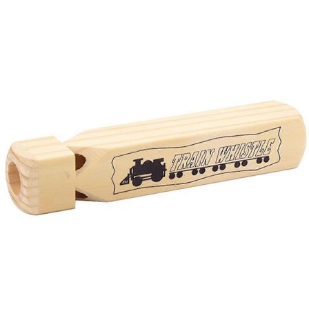 Togfløjte i massivt træ 4 toner, rollespilselskere træfløjte til uddannelsesfest (FMY)