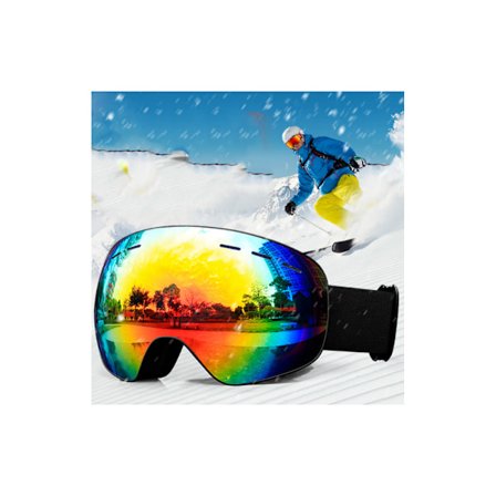 Hiihtolasit HD-näkymä ulkoilun hiihtotuotteet kehyksettömät hiihtolasit